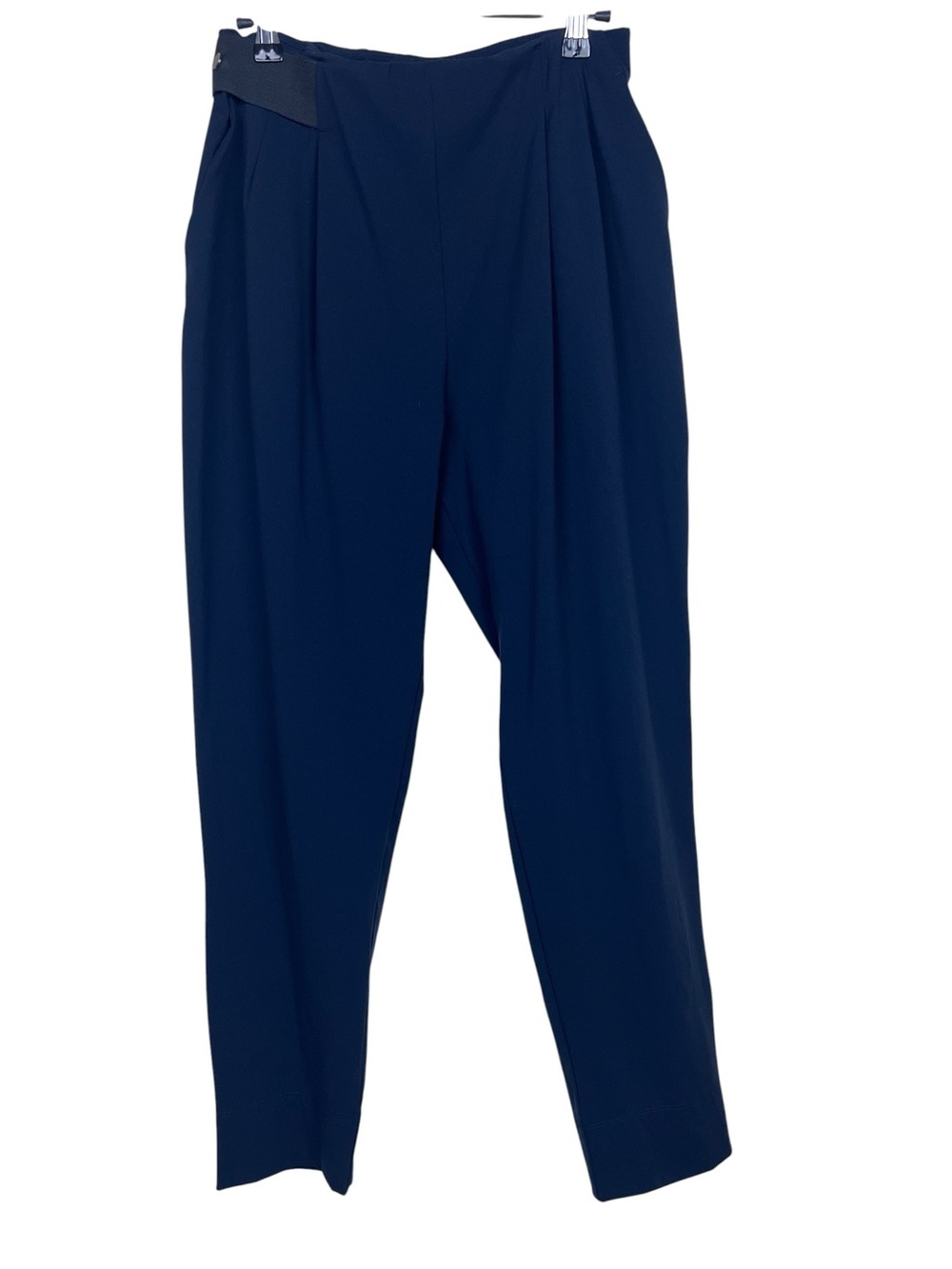 Aday Turn It Up Pants Women’s Med Midnight Blue Pull On Corpcore Athleisure - Picture 4 of 11